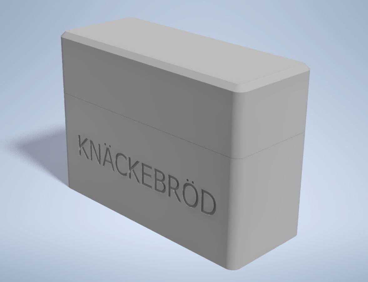 Knackebrod / Cracker / Crispbread storage box