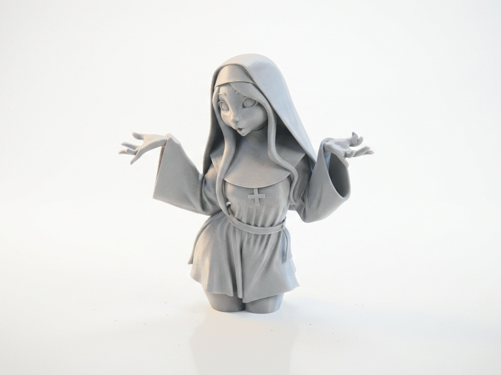 Religious Figure Statue Female Collectible 3D Printable