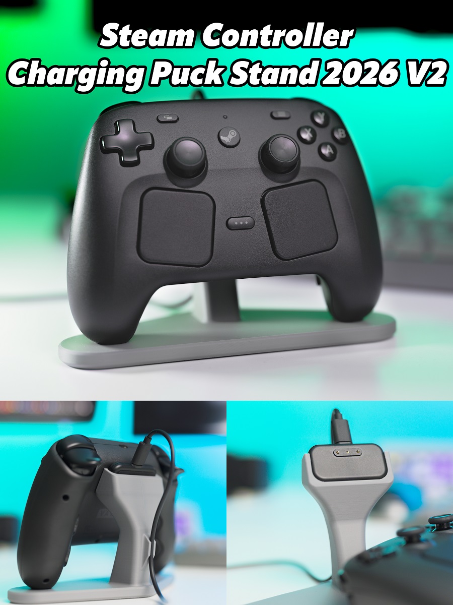Steam Controller With Charging Puck Stand 2026