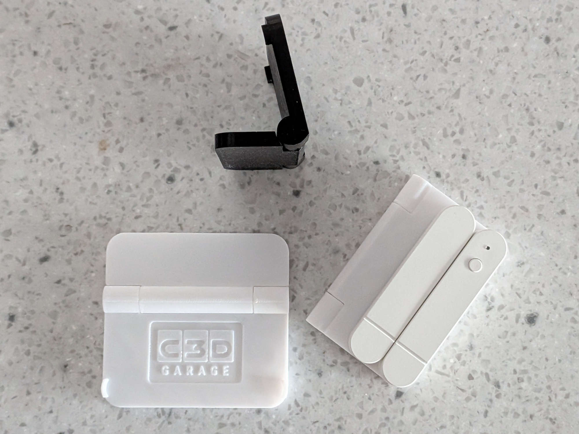 Garage Door Sensor Hinge for Ikea Myggbett - Print In Place — thumbnail 5