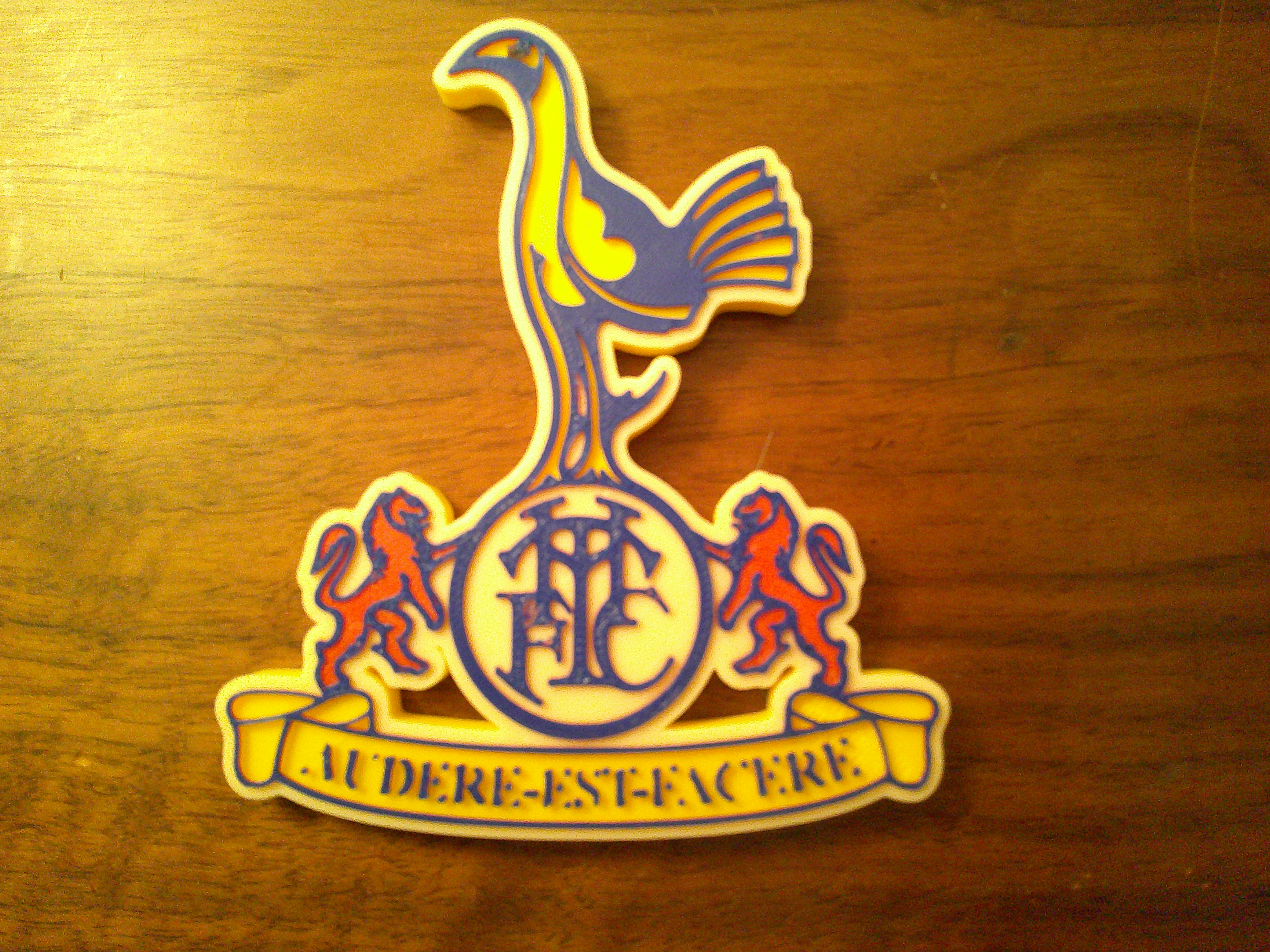 Old Tottenham Logo Coaster or Plaque