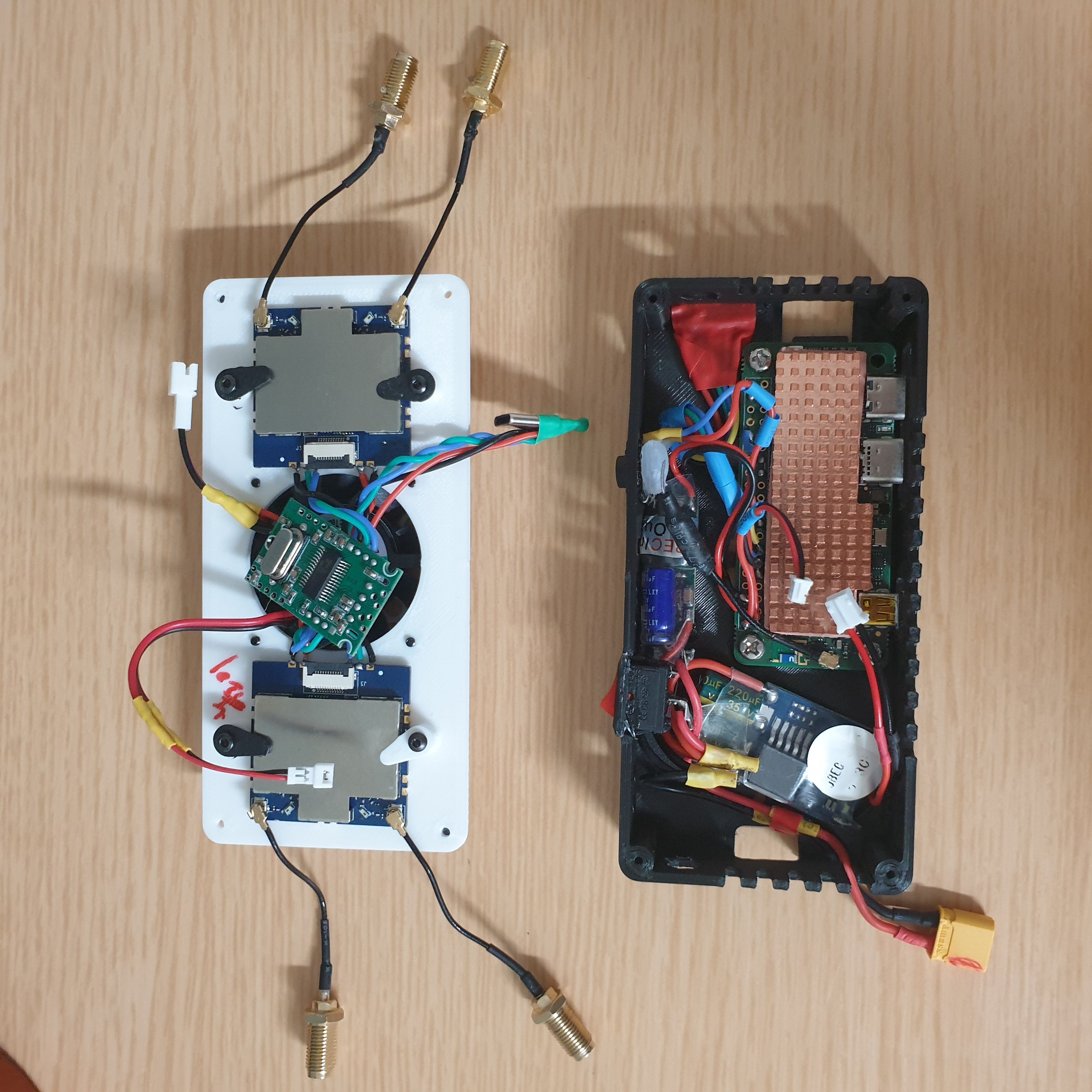 OpenIPC Radxa zero 3w VRX Case