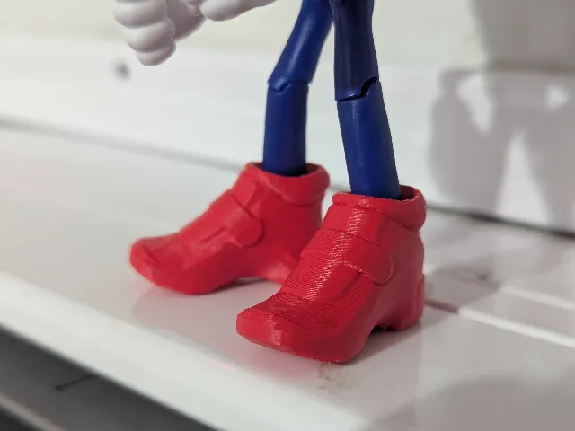 SOAP Shoes for Jakks Pacific 4" Sonic The Hedgehog Action Figure