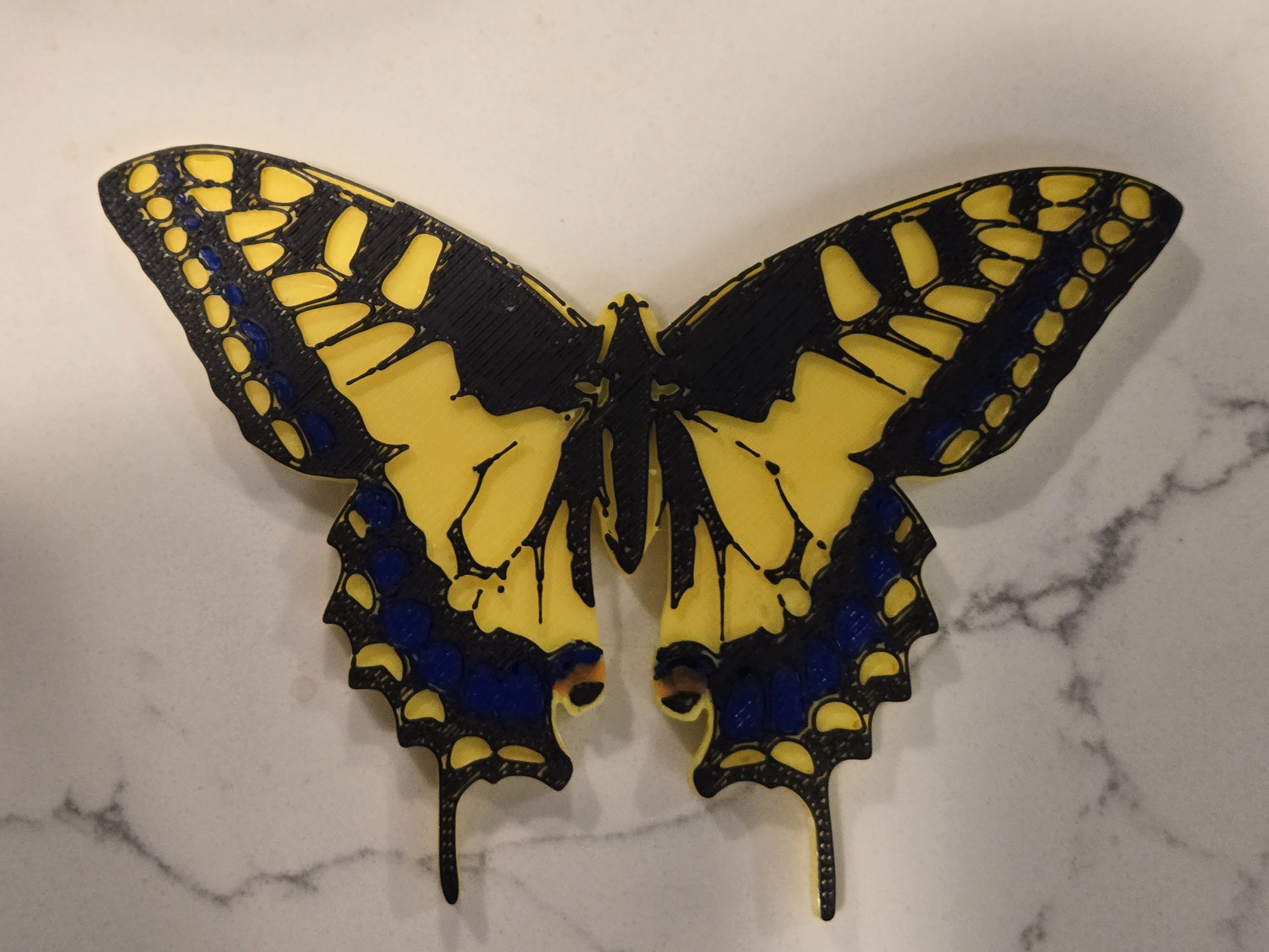 Oregon Swallowtail Magnet 3D model