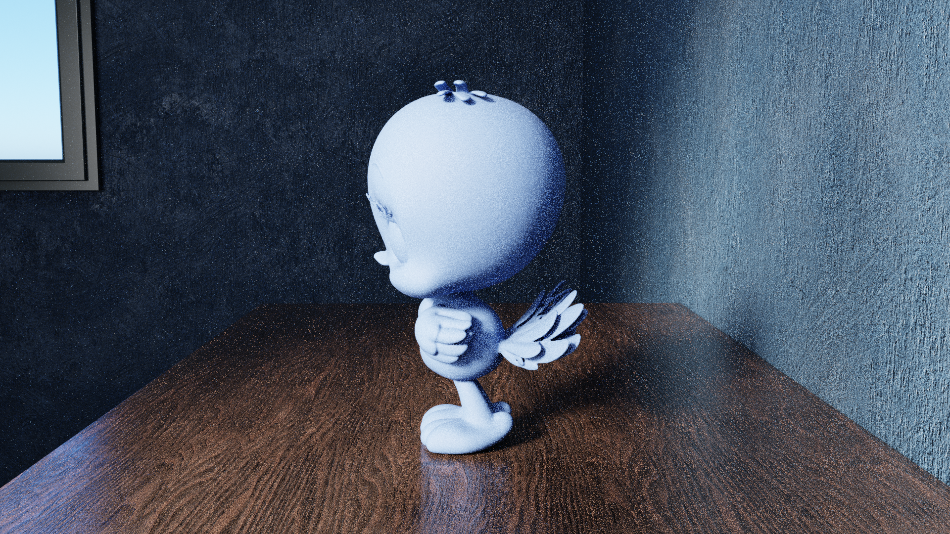 Miniatura 4 do modelo 3D Chibi Tweety