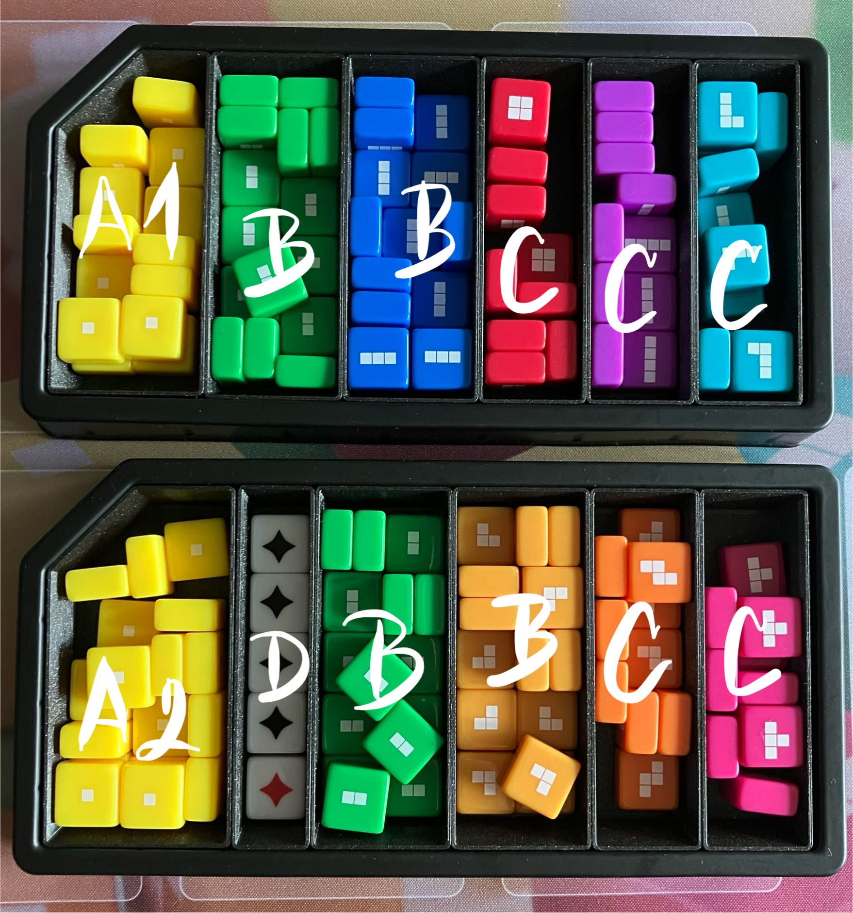 Square One - sorting trays