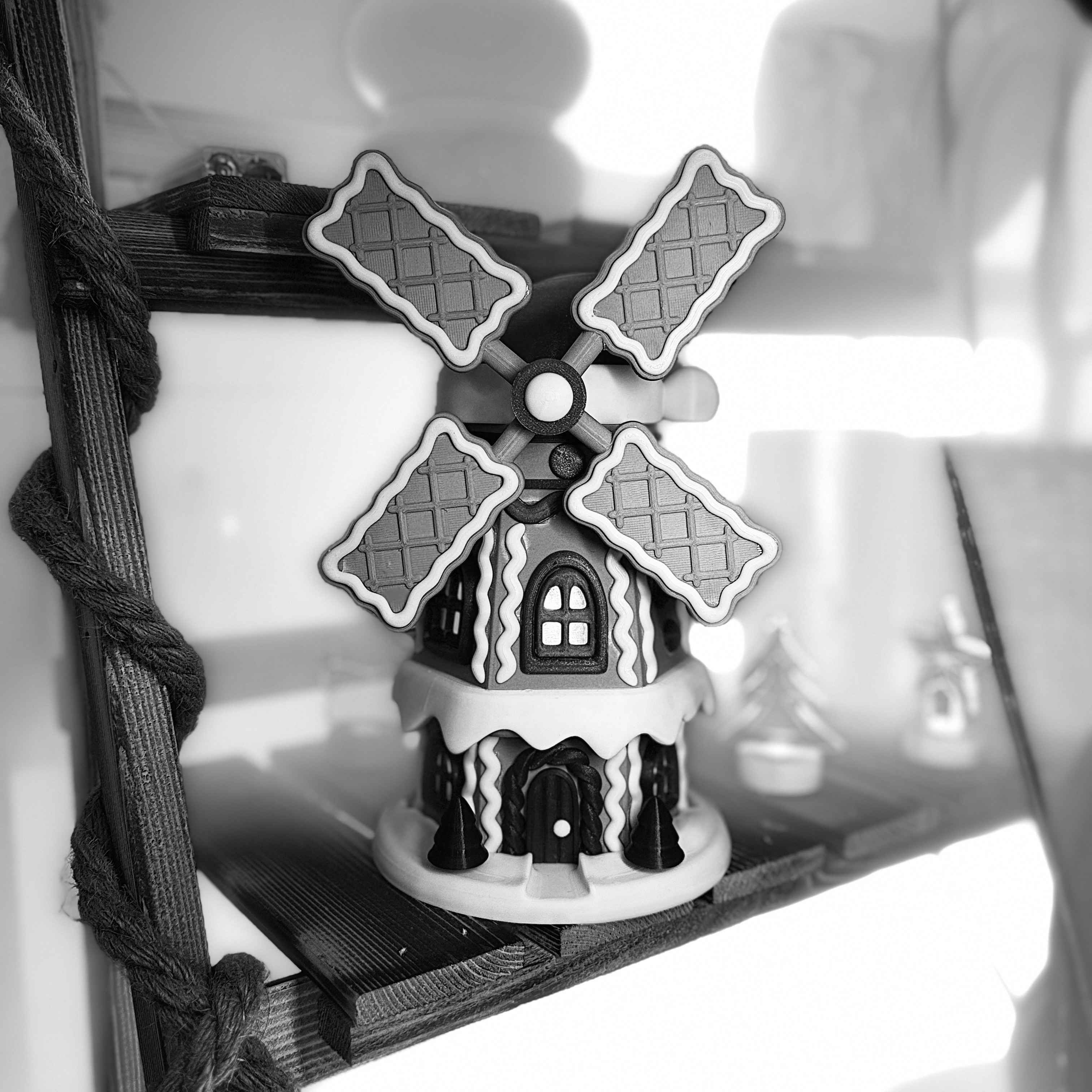 Christmas Gingerbread Windmill – Multicolor Without AMS — miniatura 15