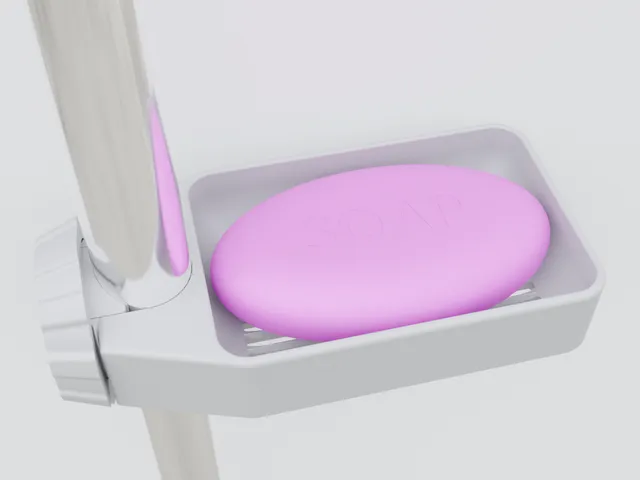 Sturdy Shower Bar Soap Dish