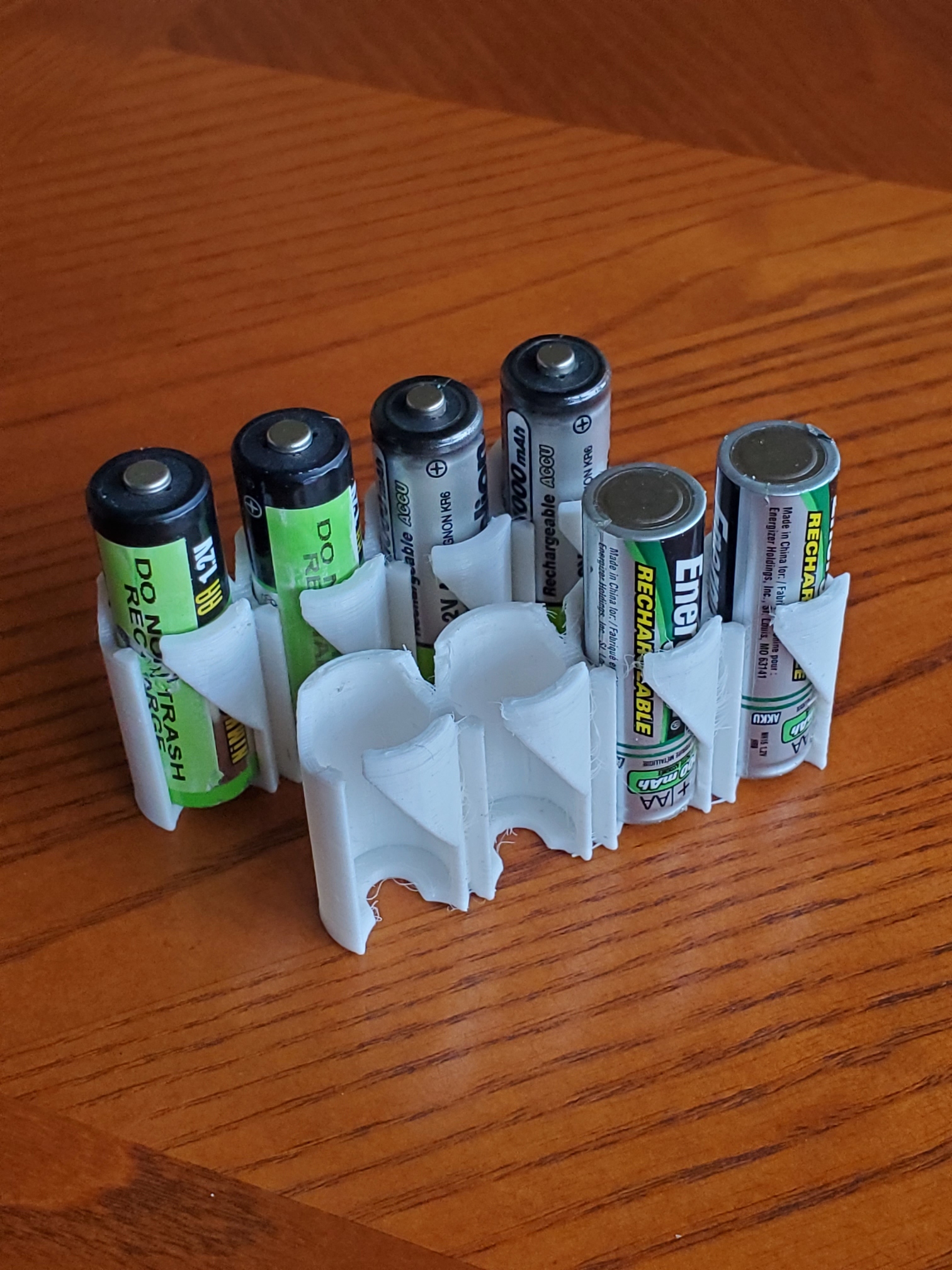 AA Battery holder short 3D model