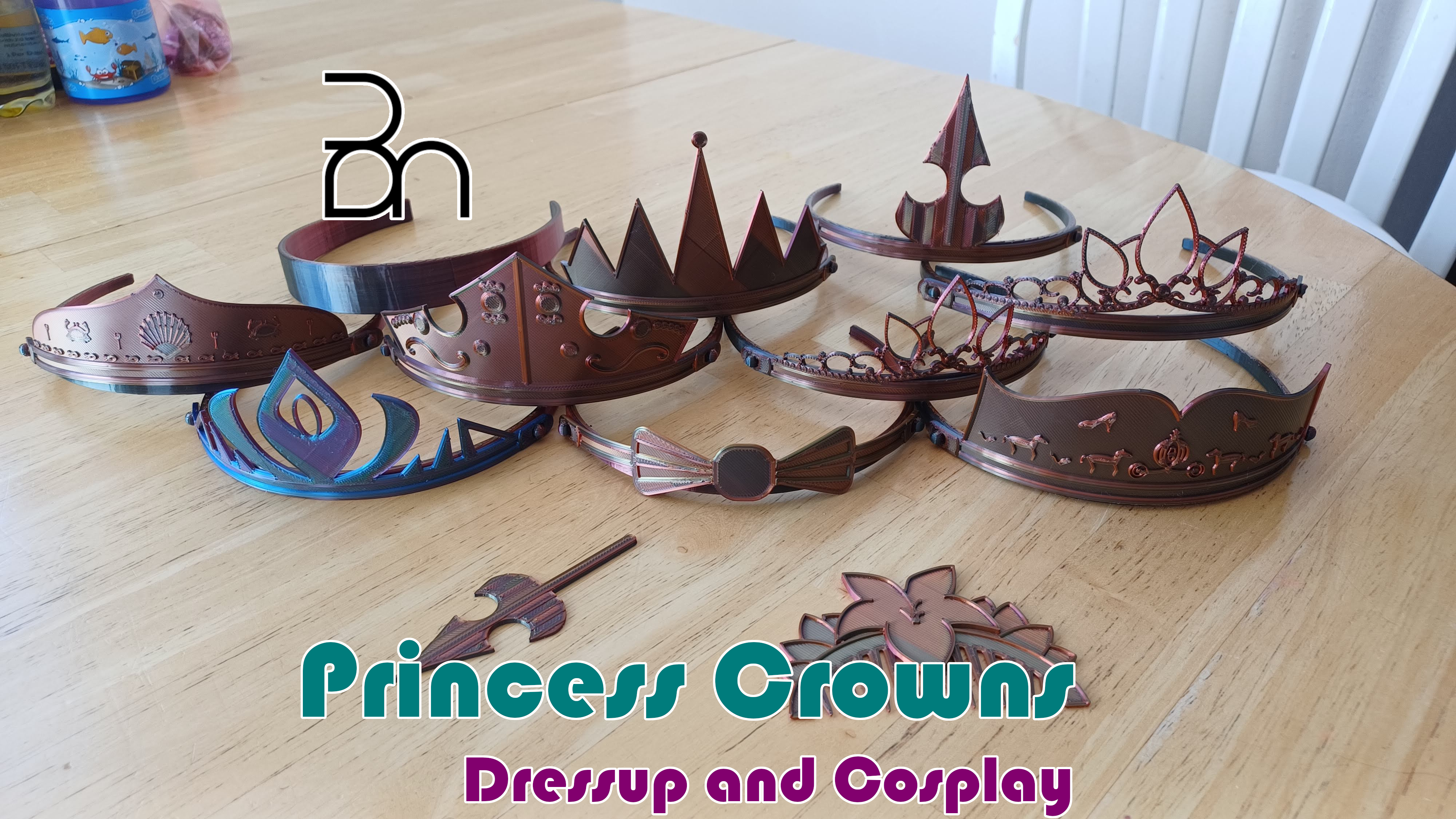 Disney and Other Princess Crowns for Dressup, Cosplay, Halloween, and more!