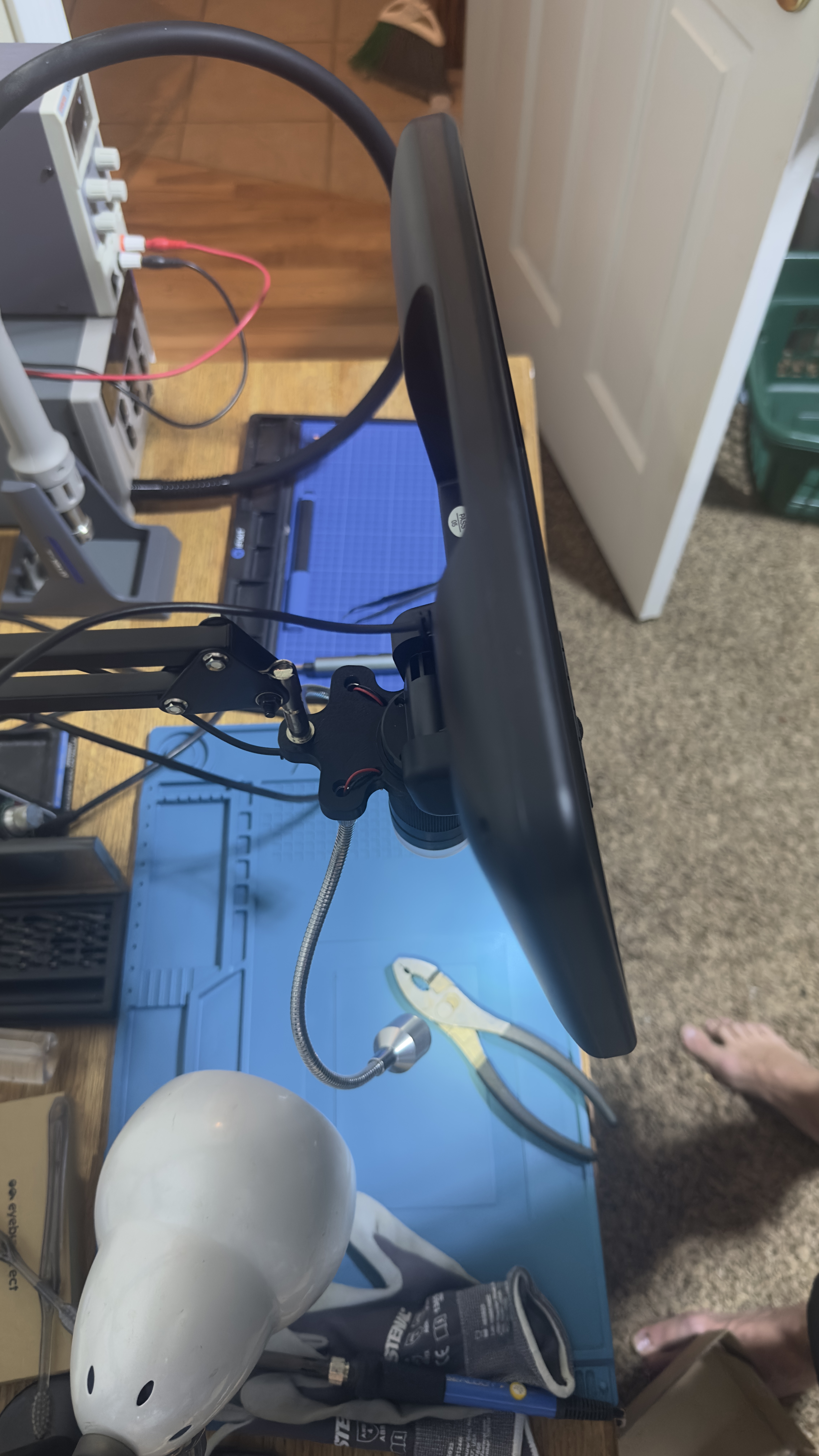 Digital Microscope Andonstar AD210 - Microphone Arm Mount Adapter