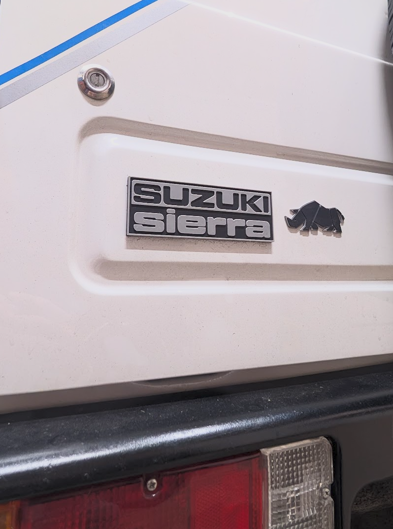 Suzuki Sierra Rear Emblem