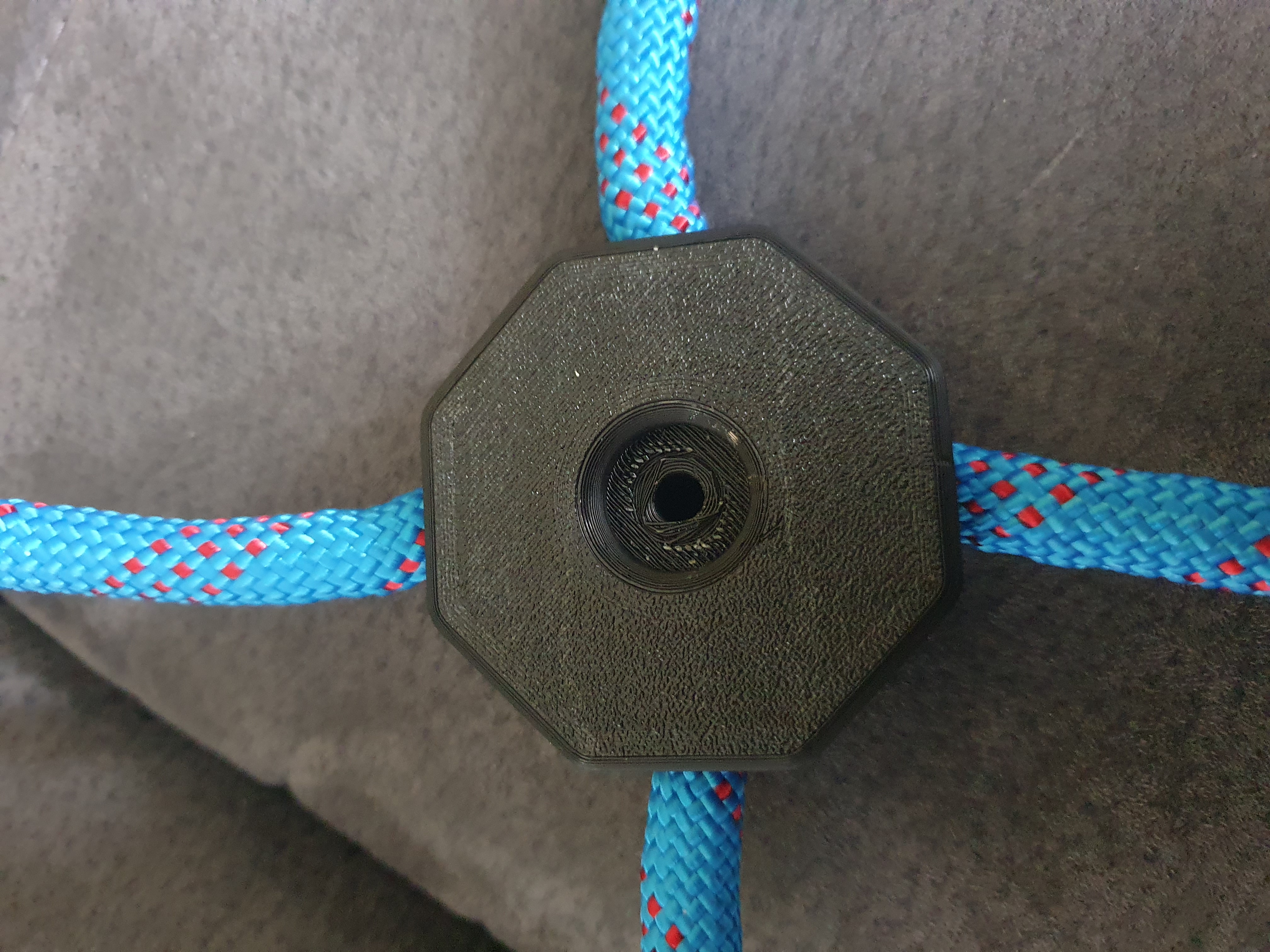Kletternetz Knoten