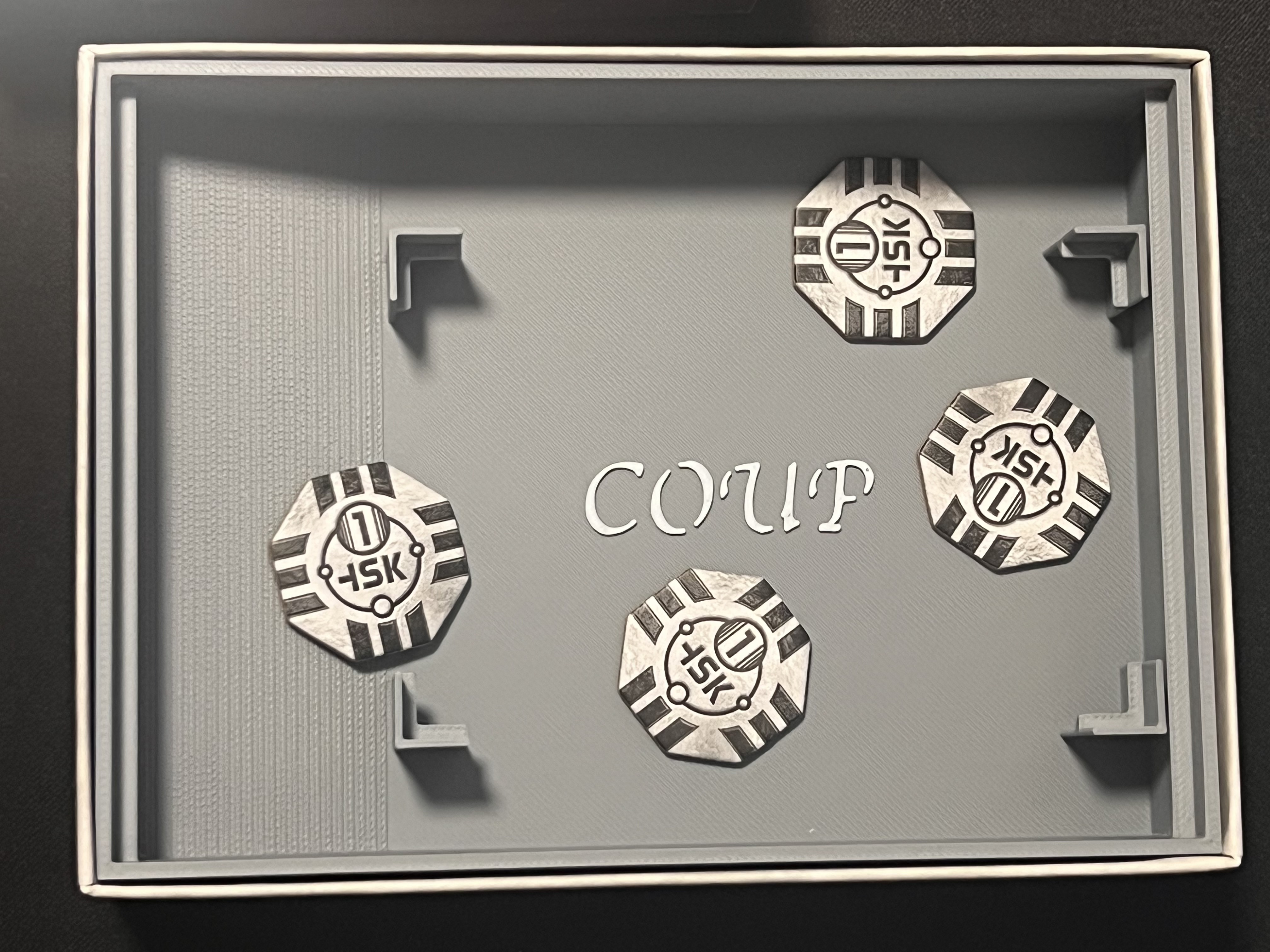 COUP - board game insert