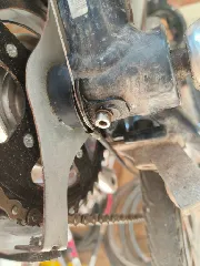 Reverse bottom bracket cable guide