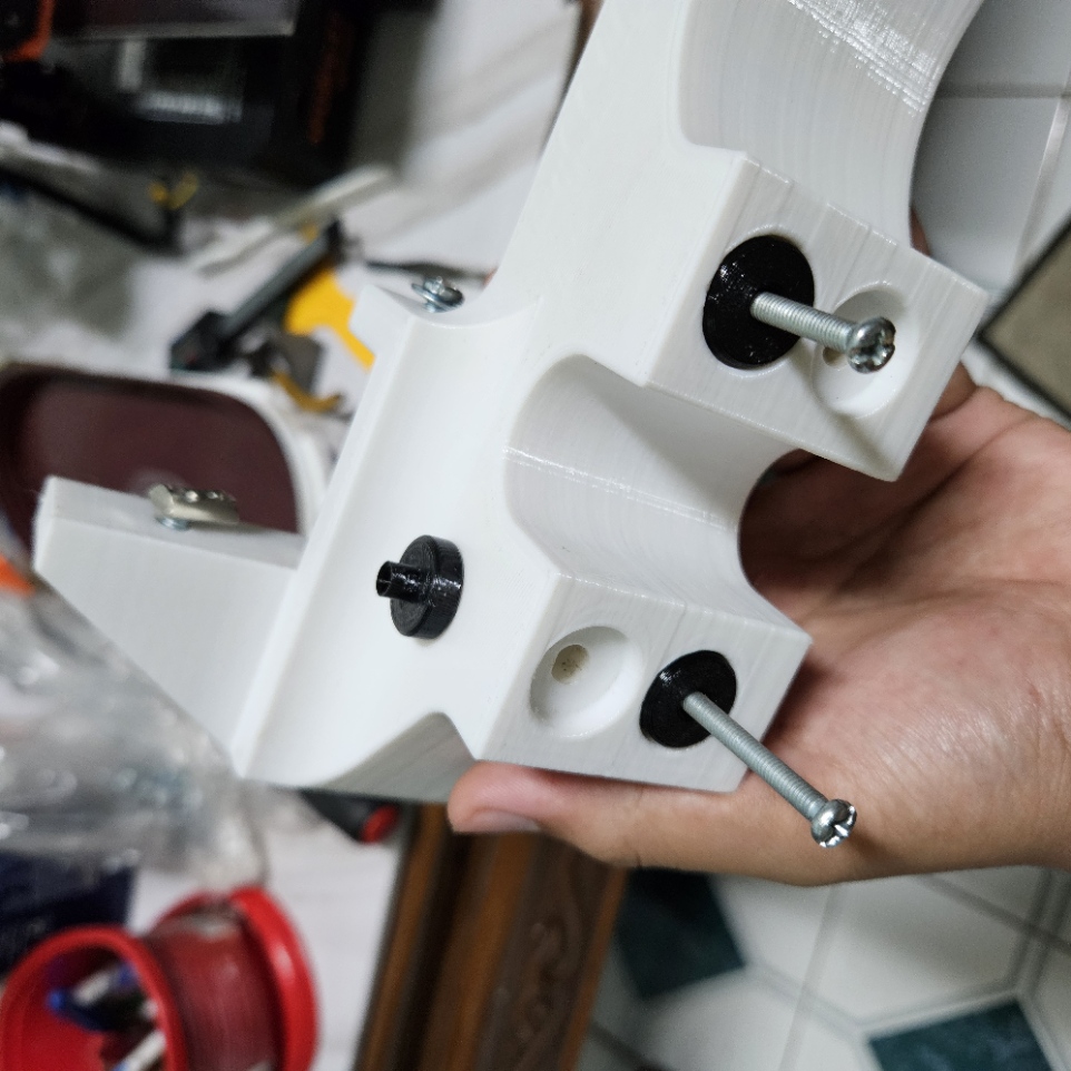 M4 screw adapter for Kingroon (KP3S PRO S1 / KP3S PRO V2 Dual Rail Z-Axis MOD)