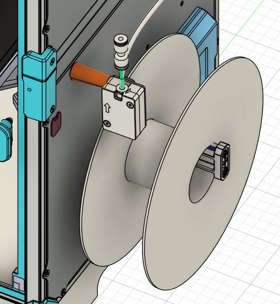 PB Design - Extension for Filamentsensorhousing for Sovol Zero