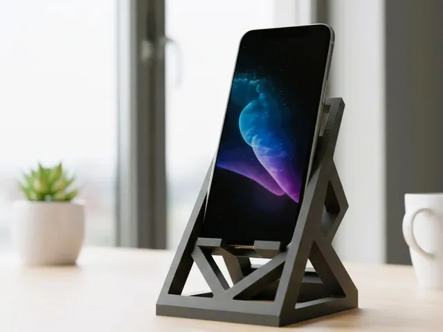 Truss Frame Phone Holder - Architectural Design