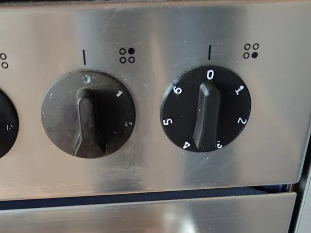 Zanker ZKH 7014 X replacement oven knob