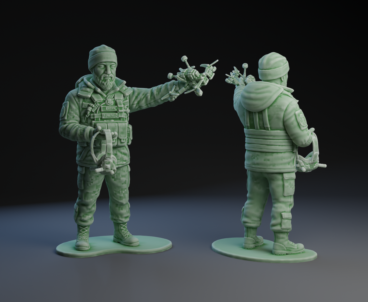 Little Green Army Men : Drone Commander : Robert ‘Magyar’ Brovdi