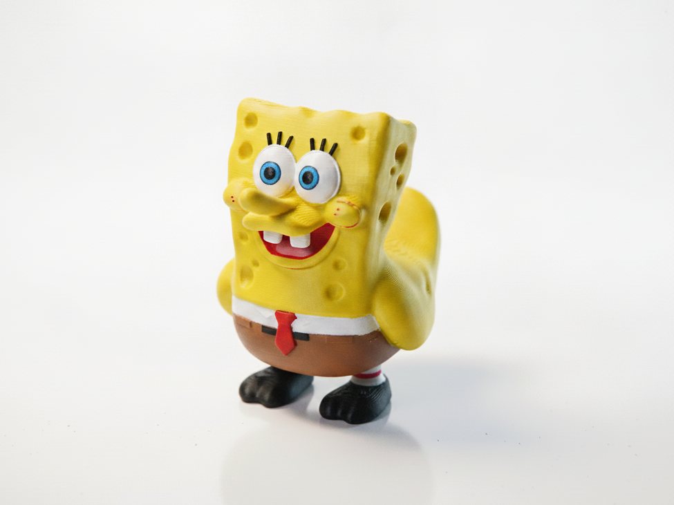 SpongeBob Rubber Duck Figure Collectible 3D Printable