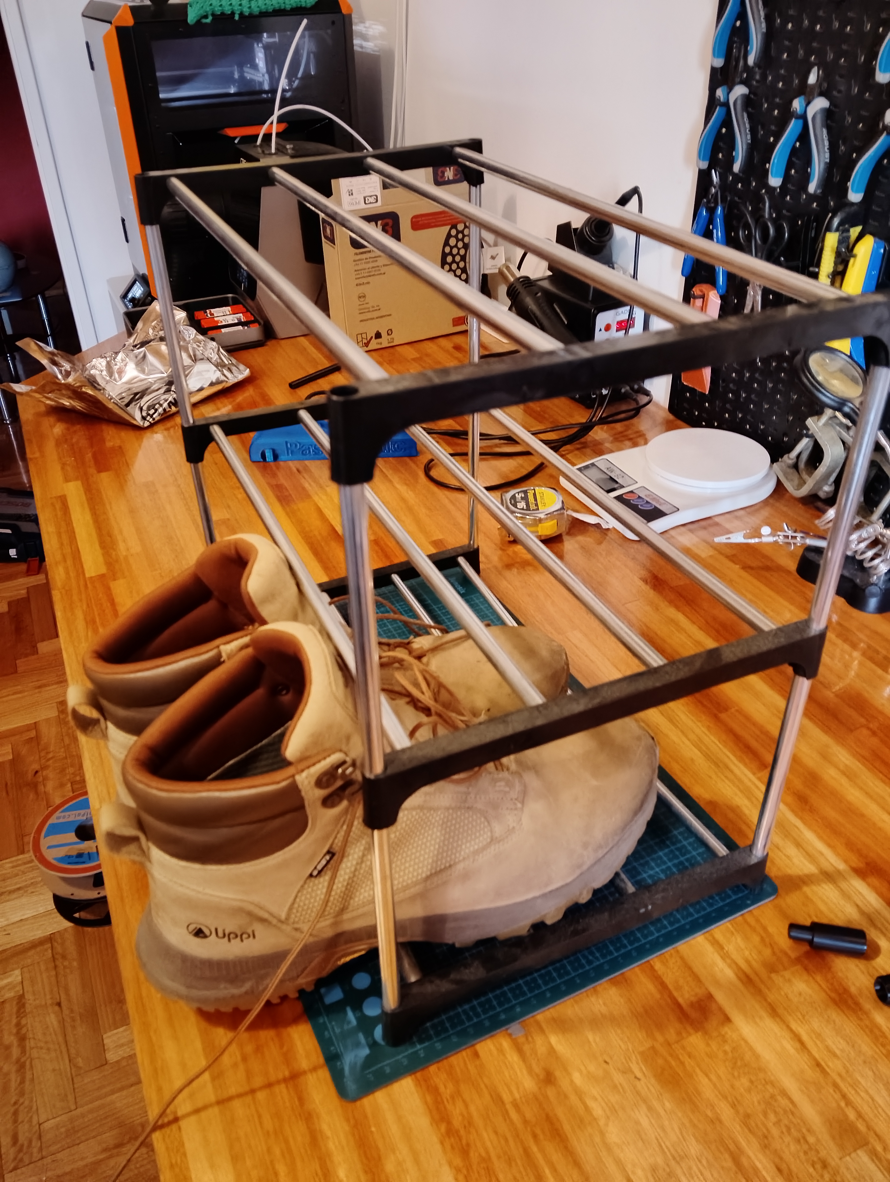 Extensión Soporte Zapatos - Varilla D10mm