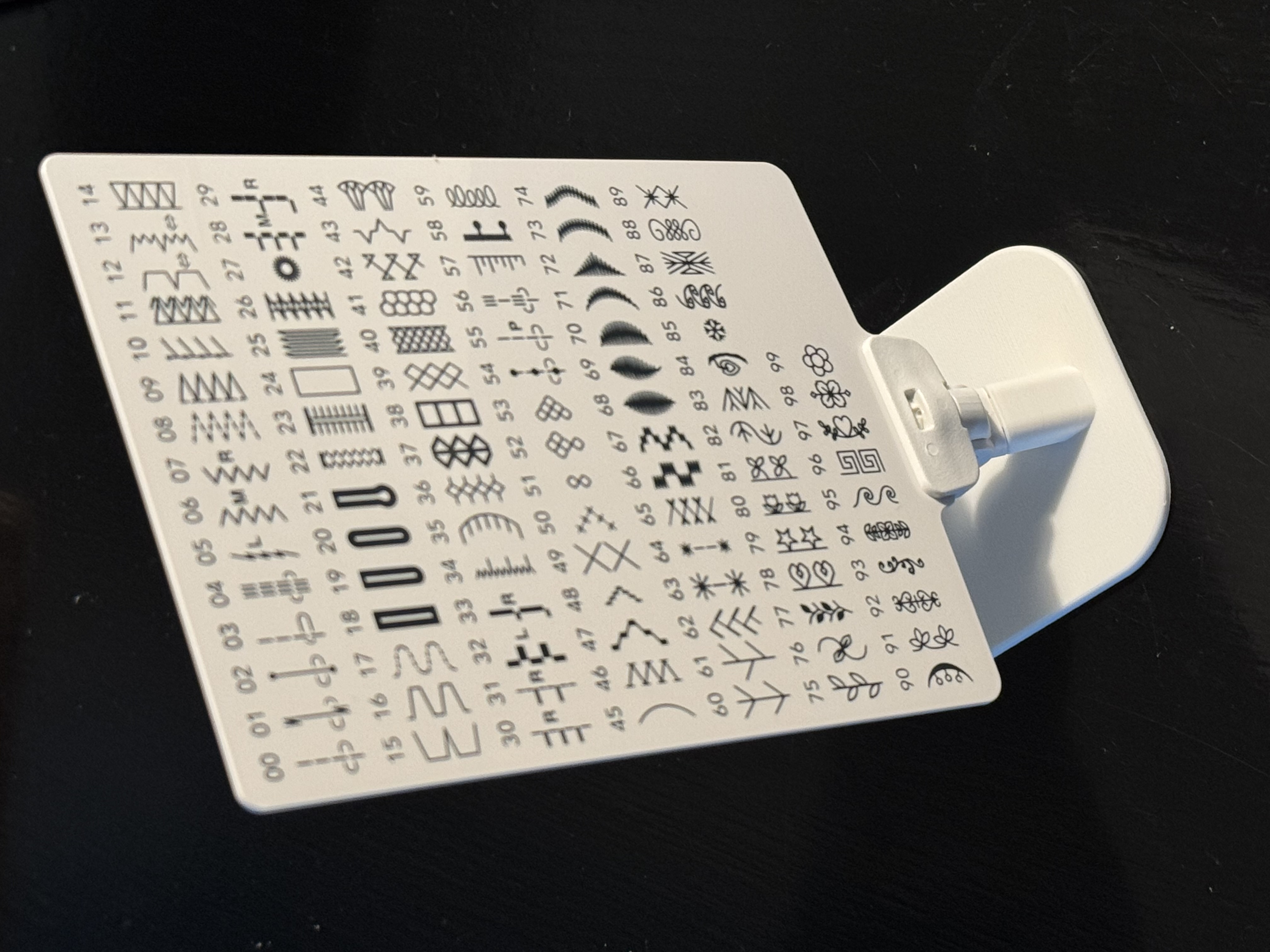 Base for Stitch Guide for Janome Sewing Machine
