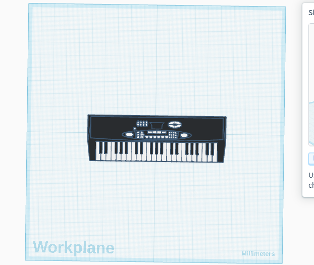 piano 3D model