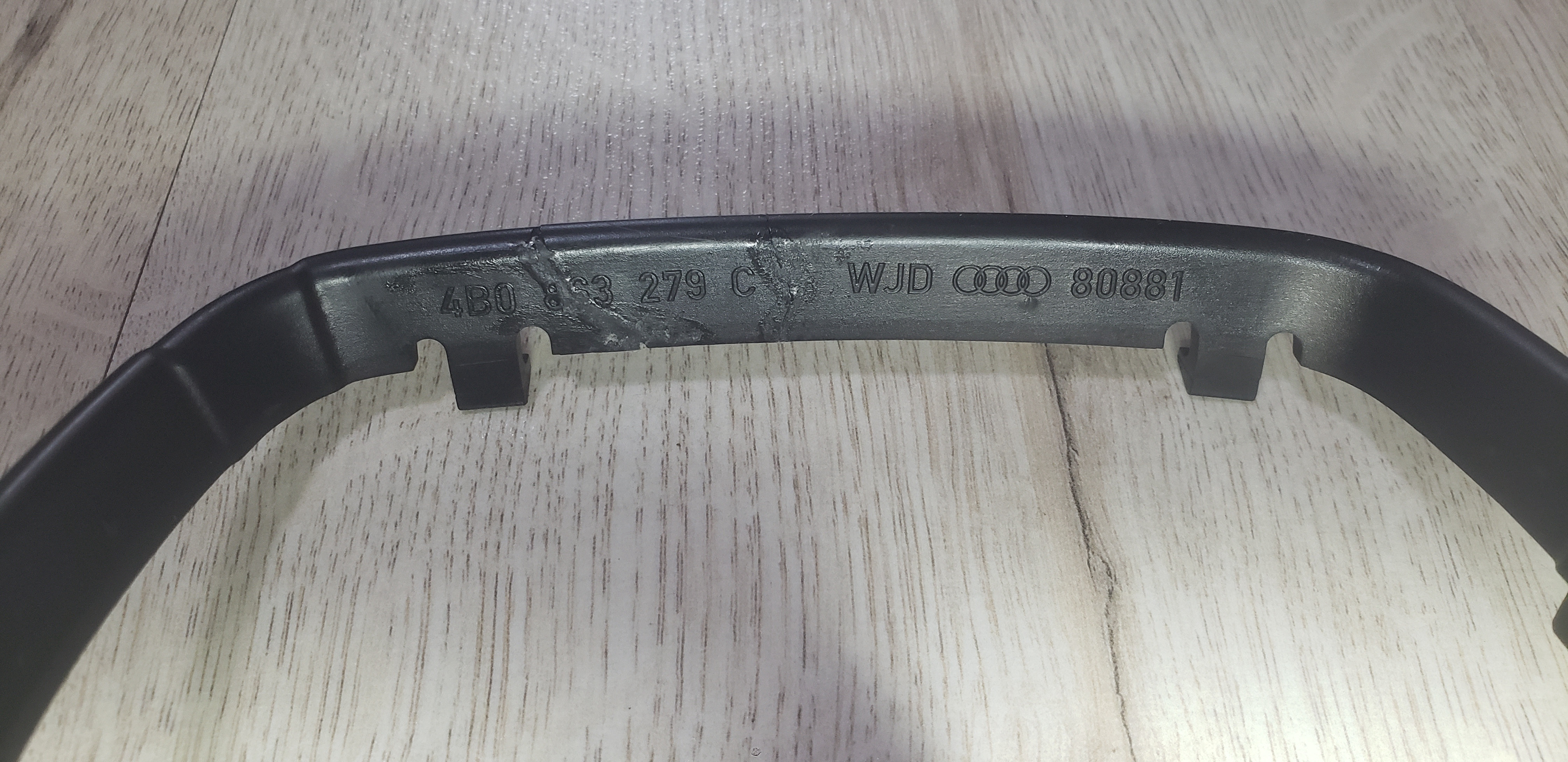 Audi a6 c5 shifter bottom leather mount — miniatura 3