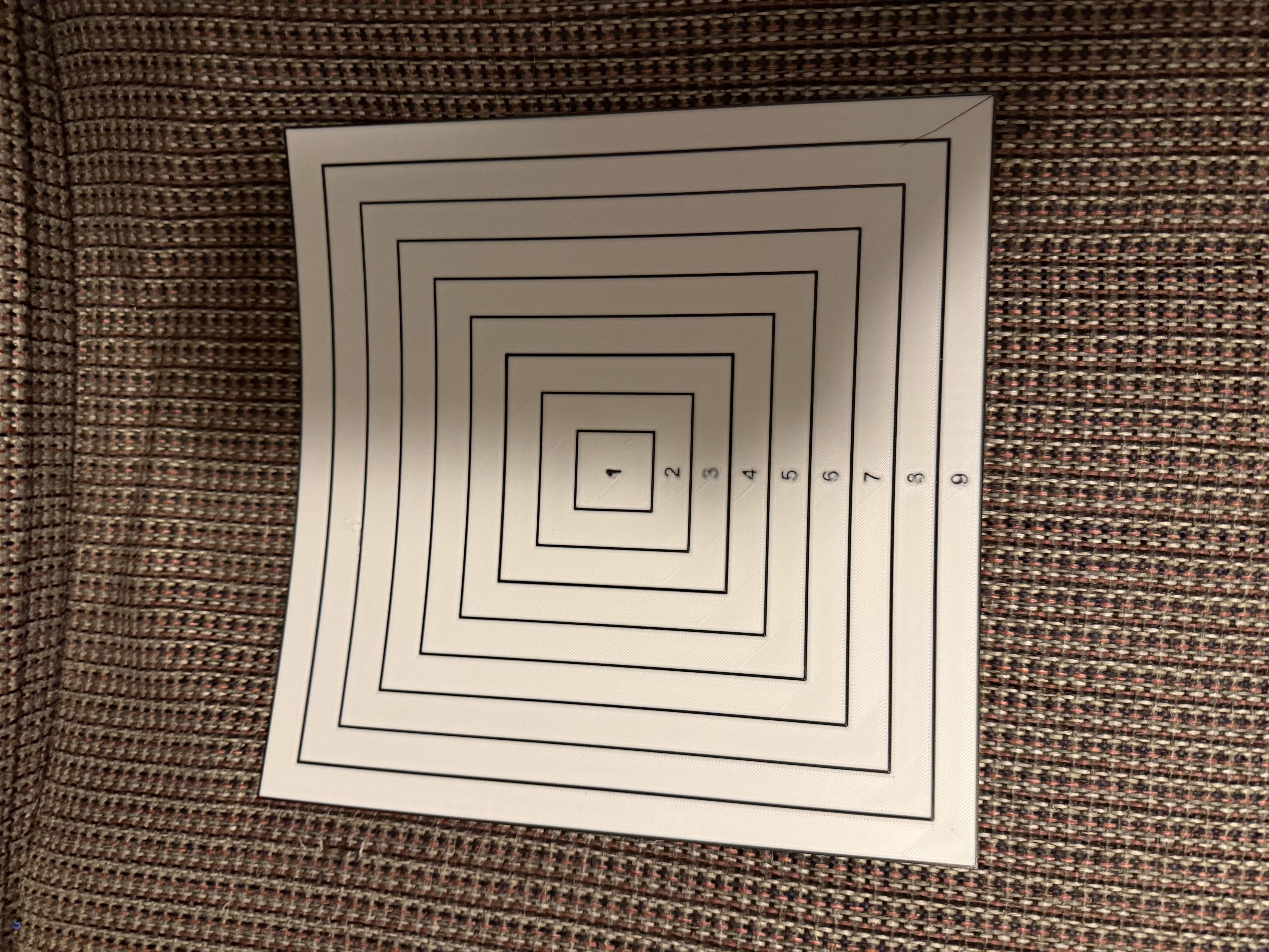 Circle/Square Visual Aid/Measuring Gauges