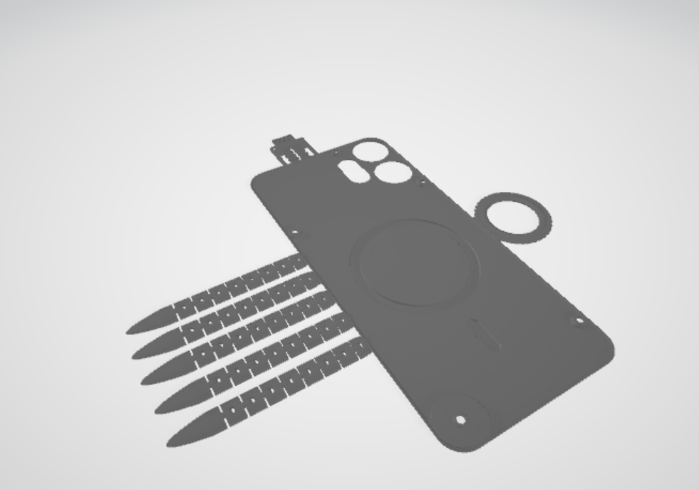 Fidget phone case