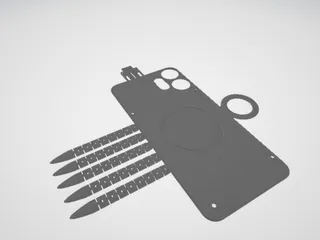 Fidget phone case by BOGO3D | Download free STL model | Printables.com