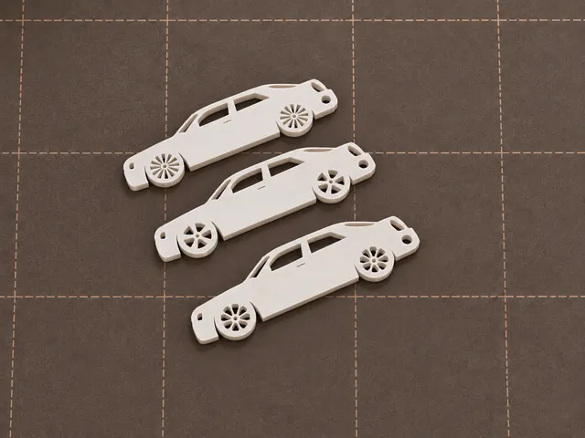 chrysler 300c sedan keychain wheels