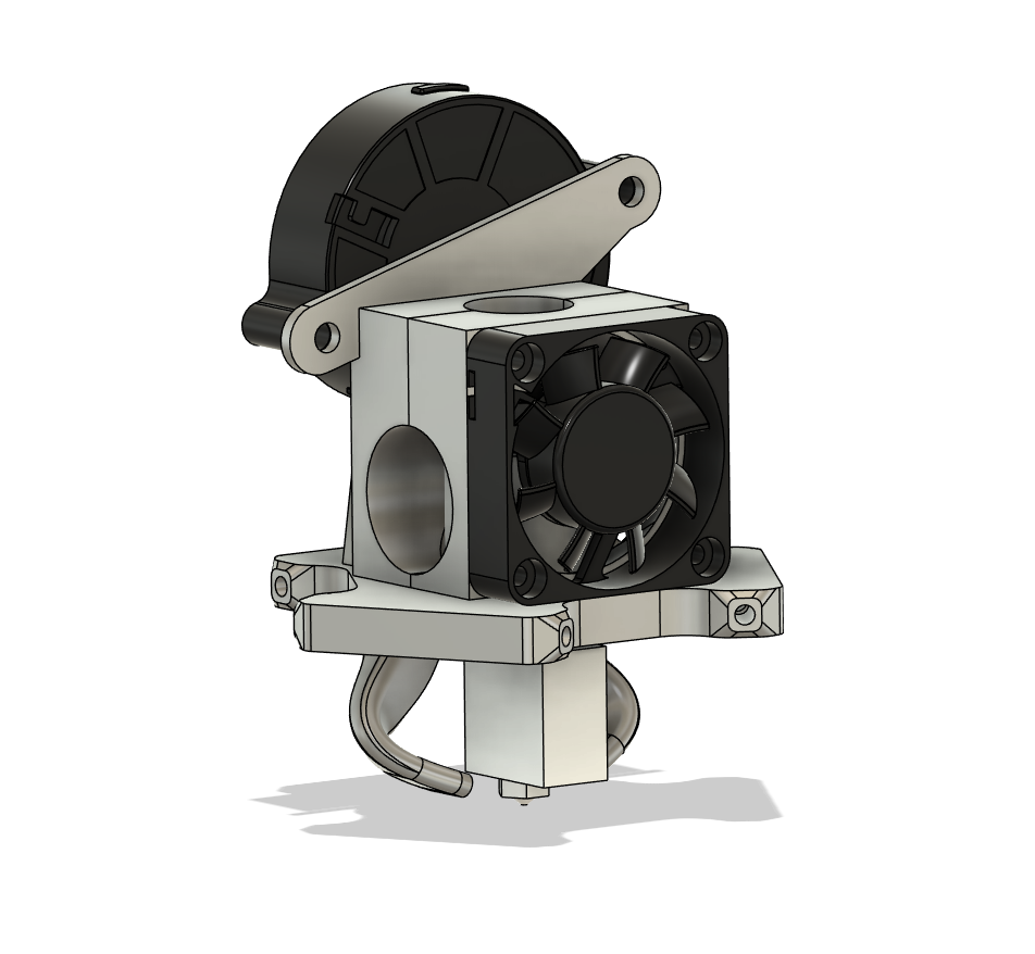 E3D v6 Volcano Effector for Micromake Delta Kossel