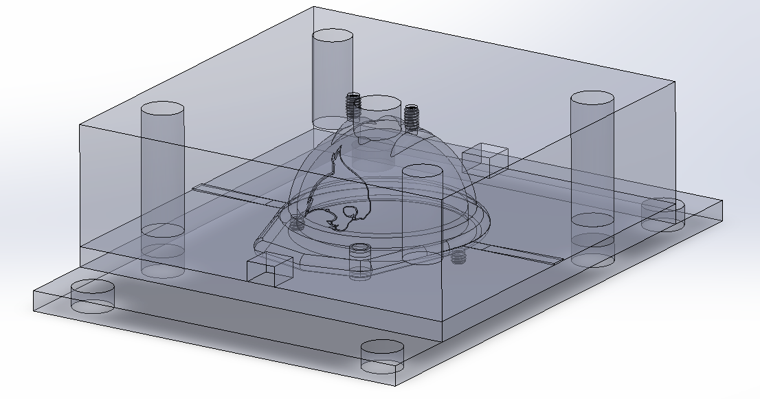 Hard Hat Mold - Low Pressure Injection Molding by Corbin Whitaker ...