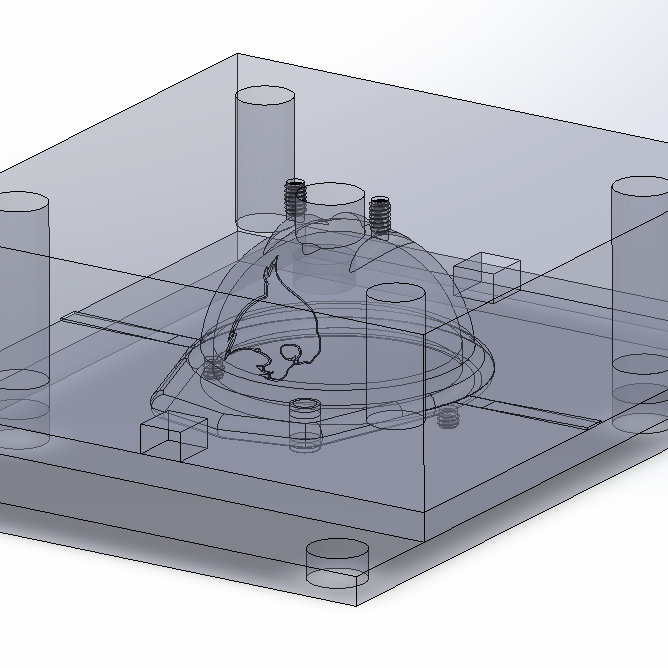 Hard Hat Mold - Low Pressure Injection Molding by Corbin Whitaker ...