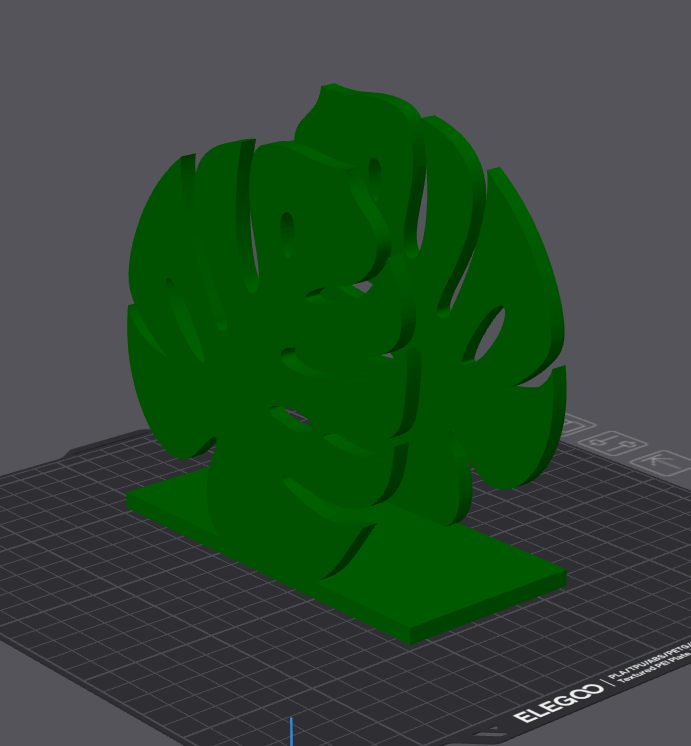 Monstera Napkin Holder