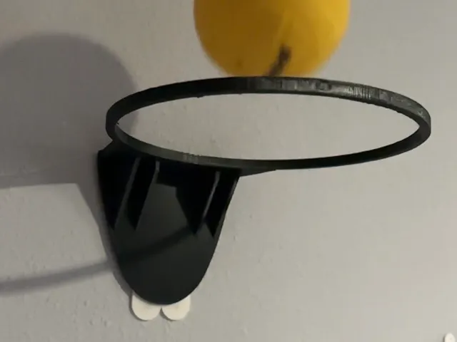 Bedroom Basket Ball Hoop for Command hook strips