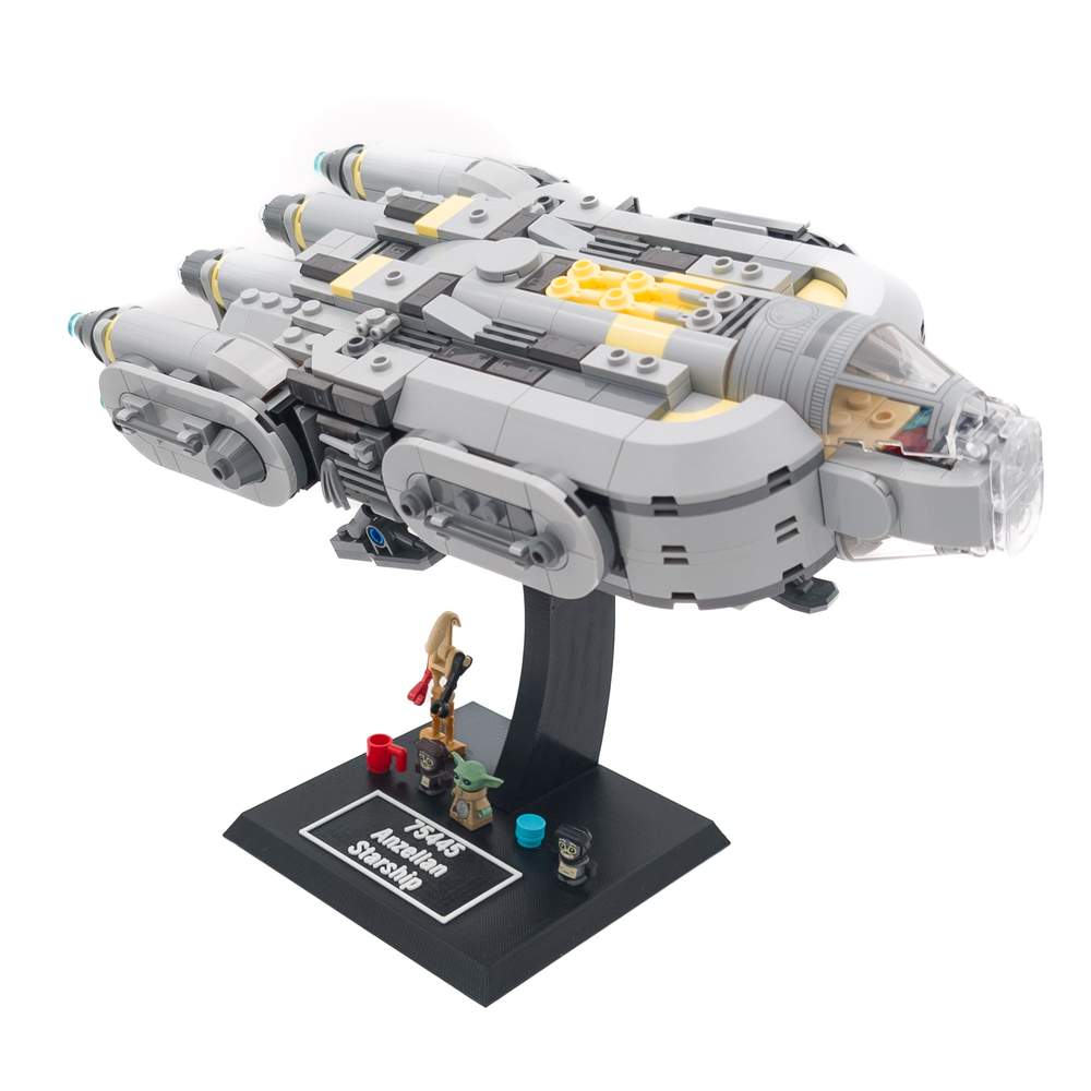 Display Stand for LEGO Star Wars 75445 Anzellan Starship
