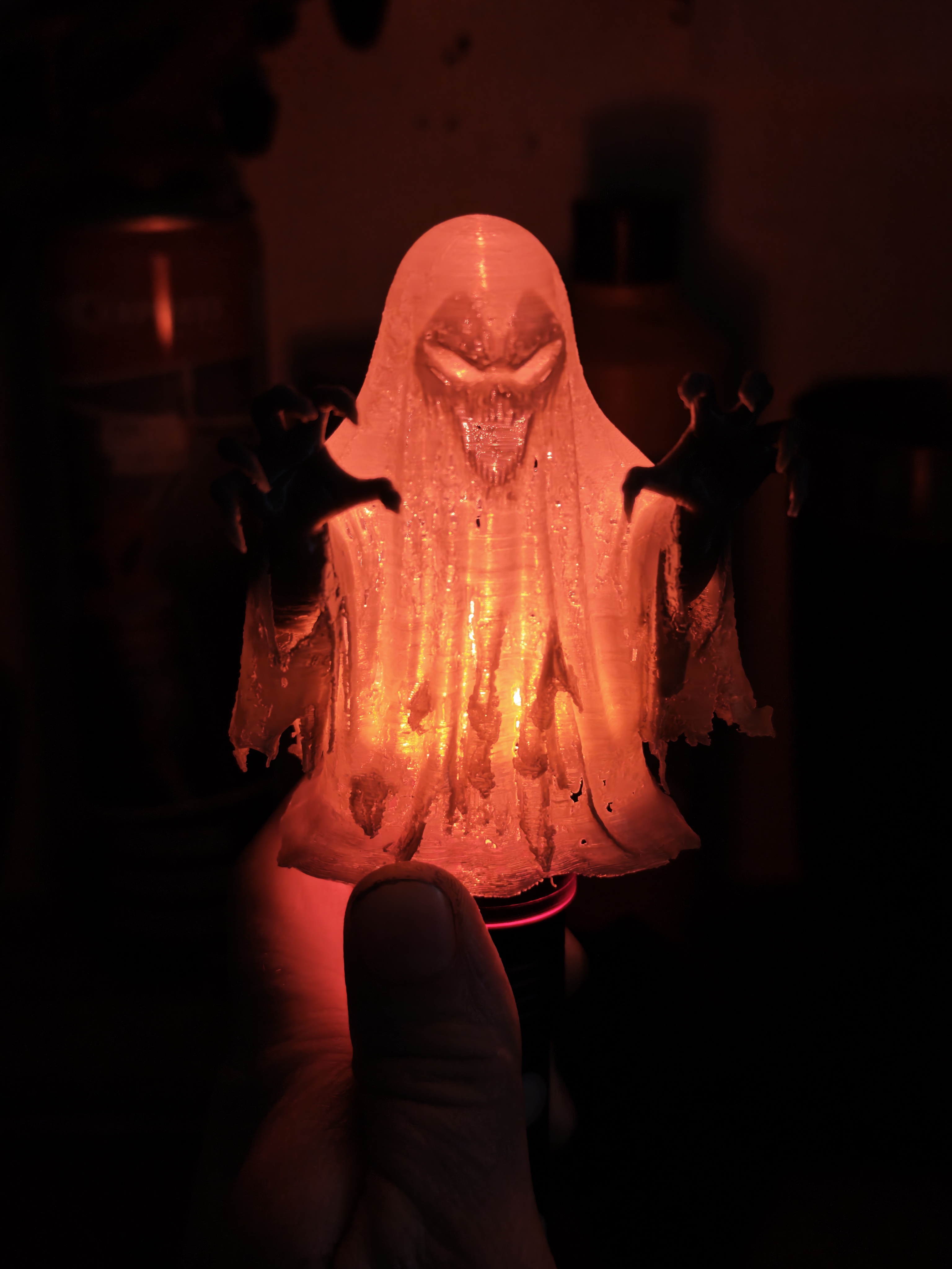 Miniatura 3 do modelo 3D ghost scary