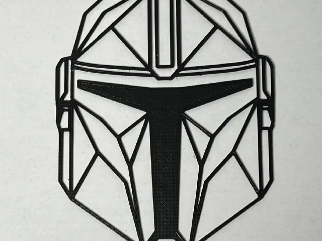 Mandalorian Wall Art #1