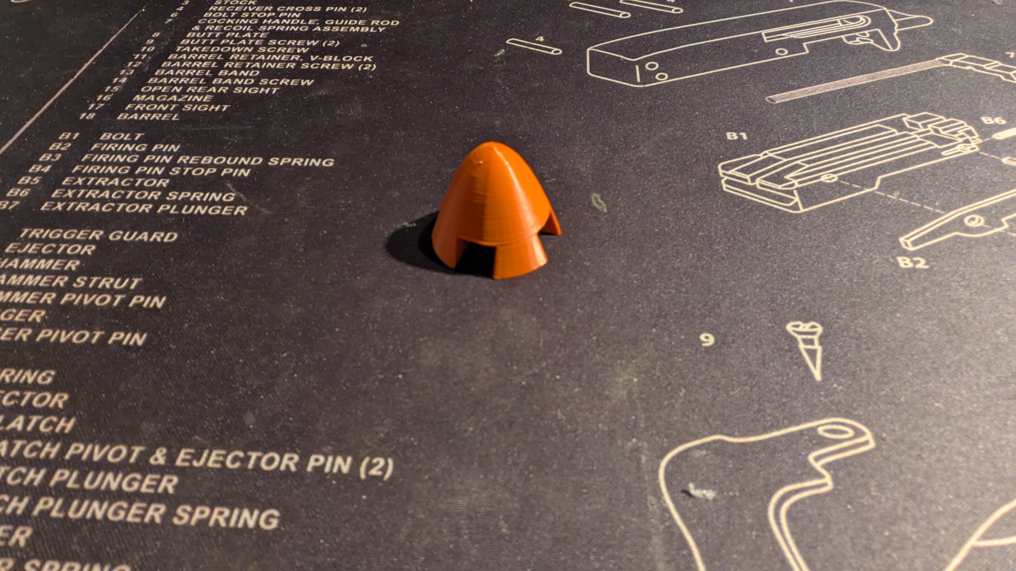 E-flite UMX P-51 Voodoo/Detroit Miss Nose Cone