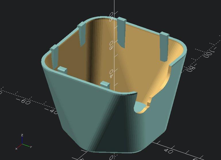 Cooler Master: Elite Liquid custom pump covers Openscad