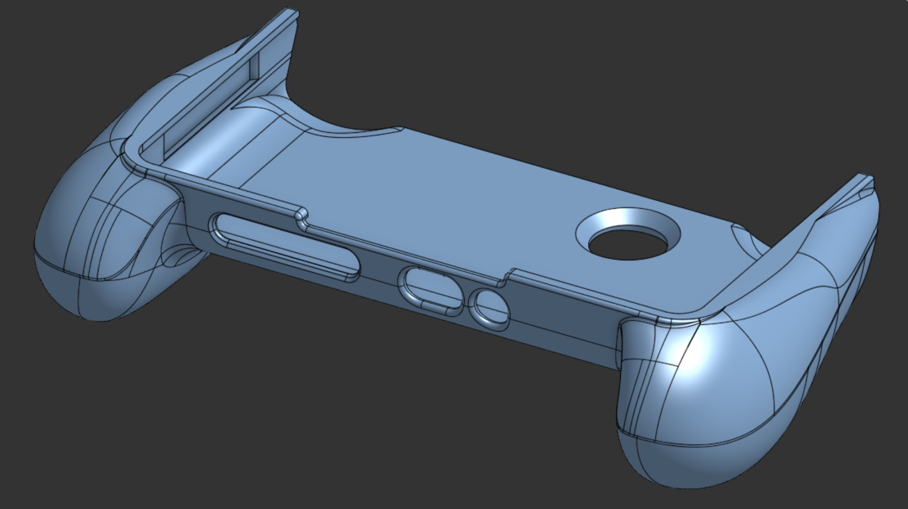 Miniatura 8 do modelo 3D AYN Thor Grip Steam Controller Shape