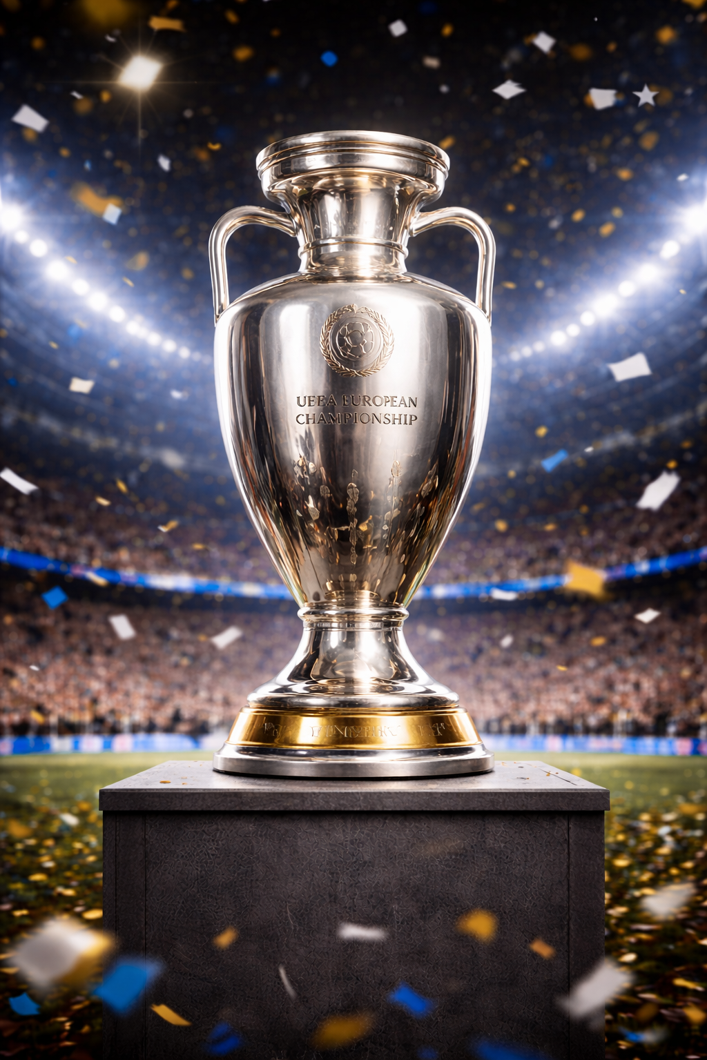 Trophy Cup inspired by one of major football competitions