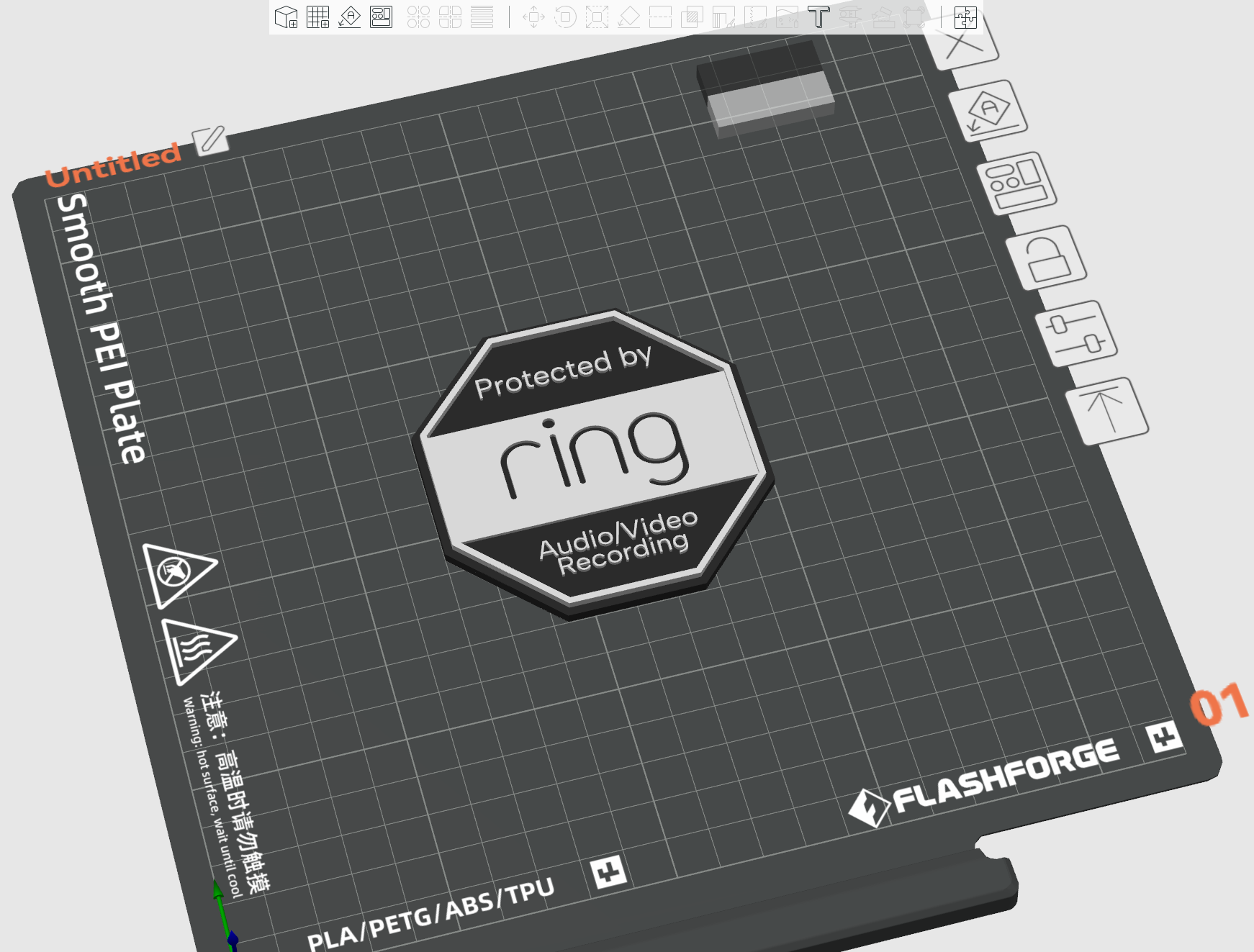 Ring Security Camera Logo