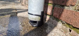 Rainwater outlet