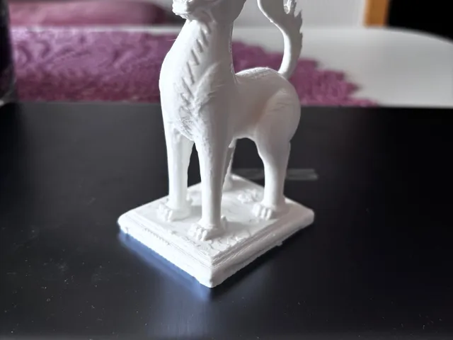 Mythical Guardian Lion Statue