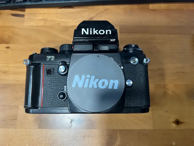 Locking Body Cap for Nikon F Mount