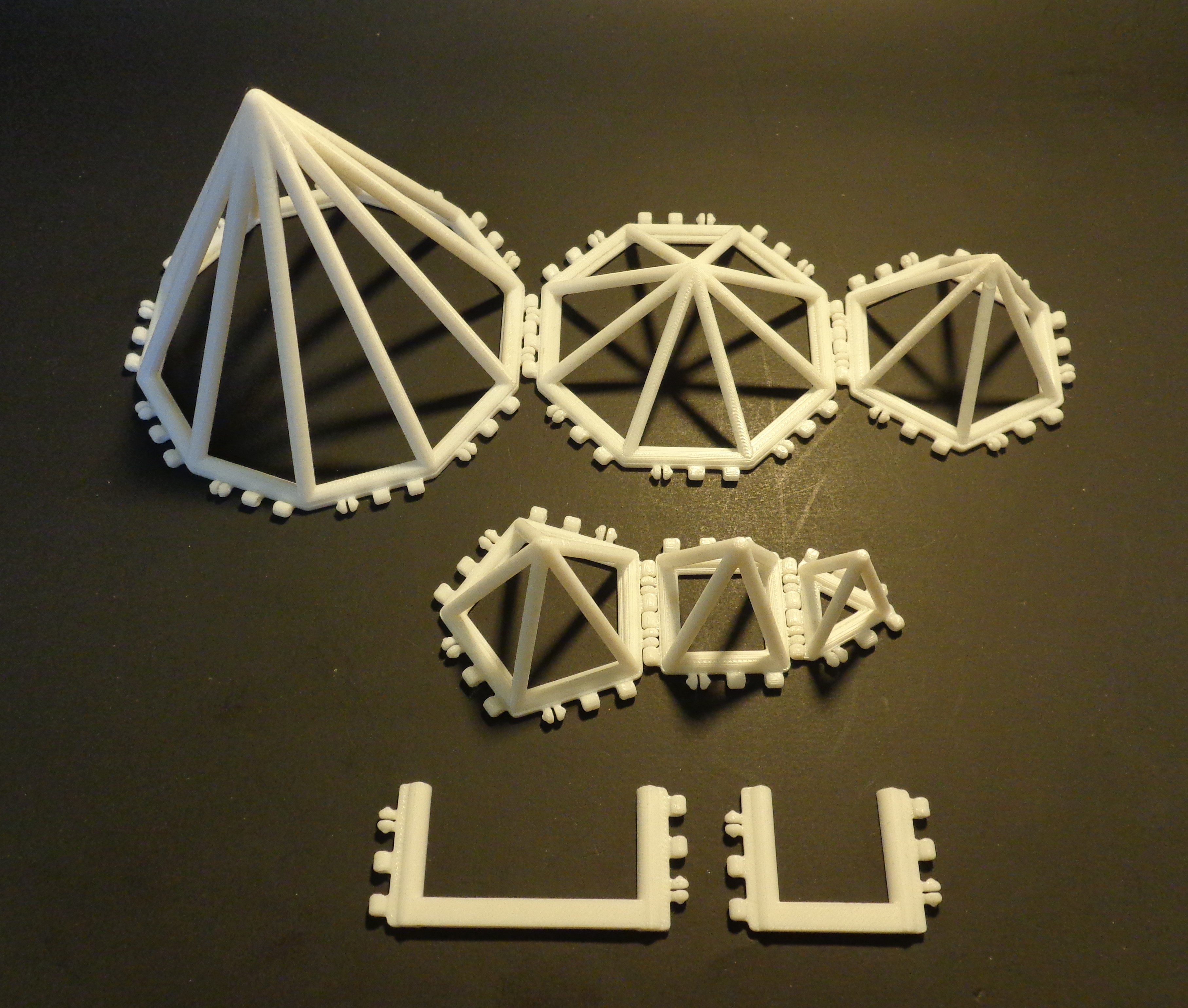 Mechanical Polyknot Construction with C-Hinges — miniatura 2